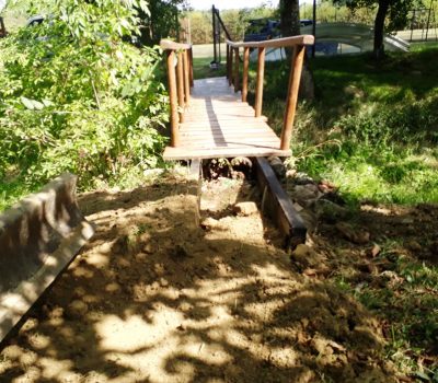 Construction Passerelle Rivière Gers