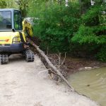 travaux en rivière La Gimone