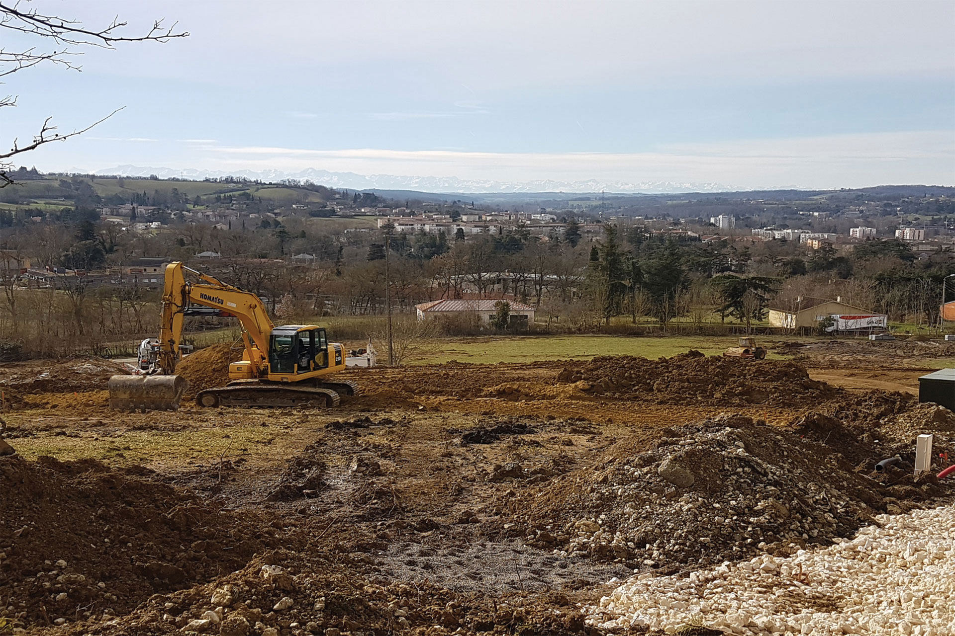 Travaux terrassement Auch-travaux Truilhé TP