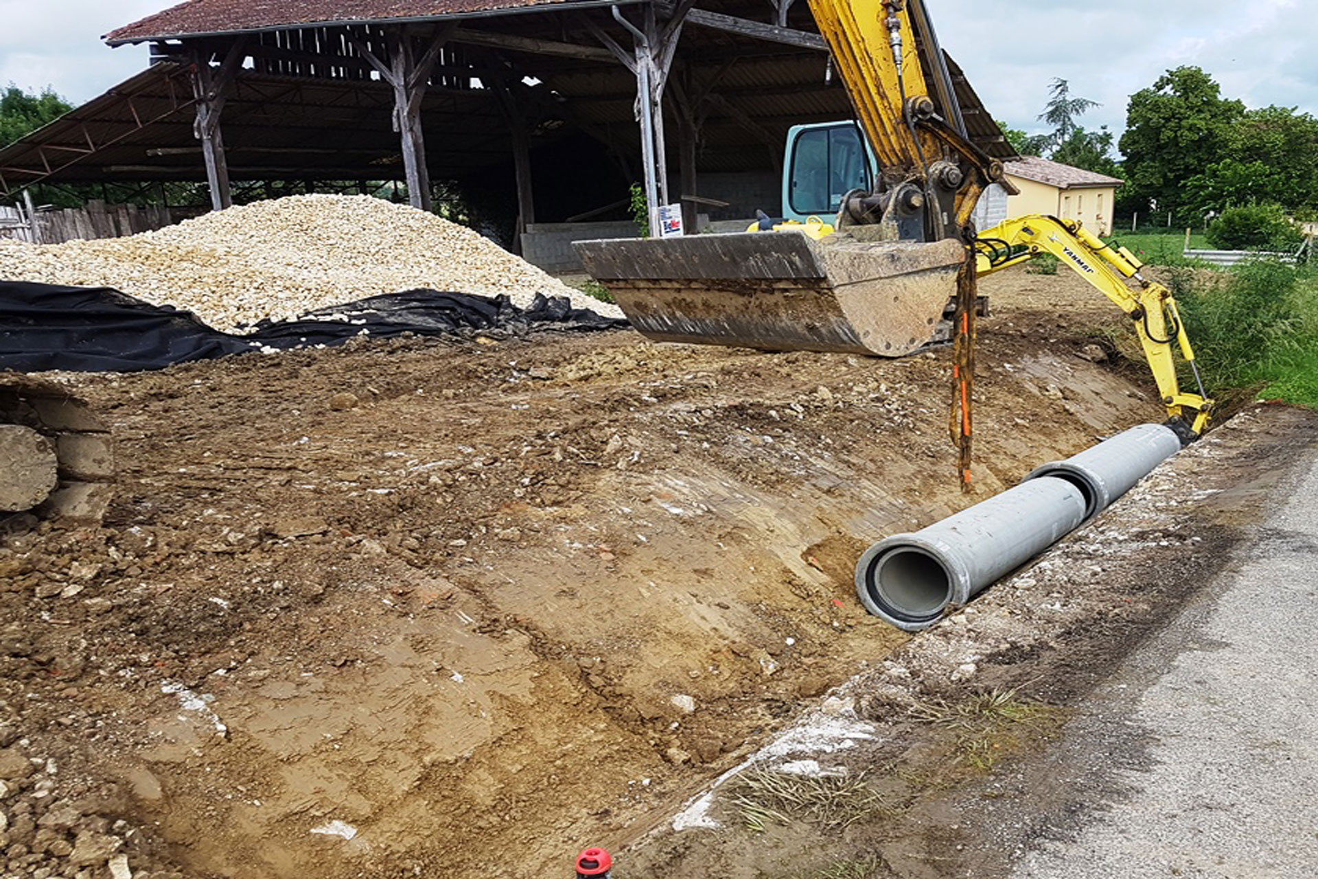 Terrassement Réjaumont 32-travaux Truilhé TP