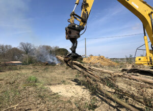 abattage d'arbres mécanisé-travaux forestier 32