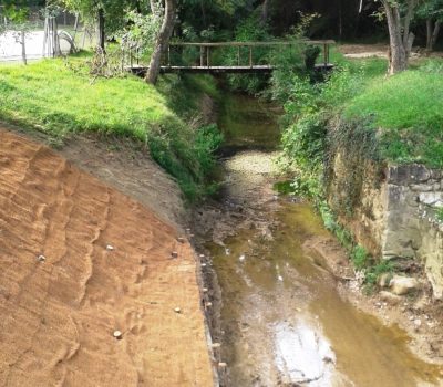 Restauration De Berges En Génie Végétal Rivière Arçon Gers