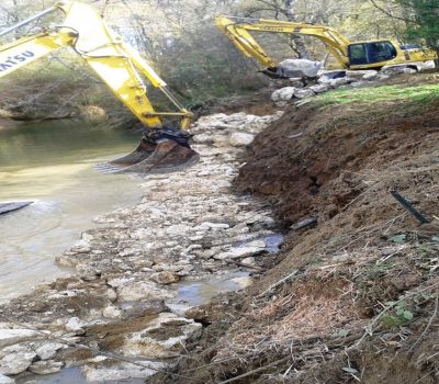 Enrochement Berge Sur Le Midour 32 Gers