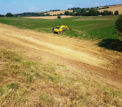 Terrassement Digue Brugnens 32500