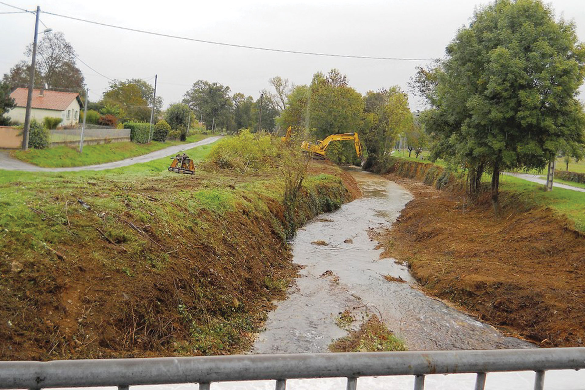 restauration berge rivière de la SAVE_travaux Truilhé TP 31