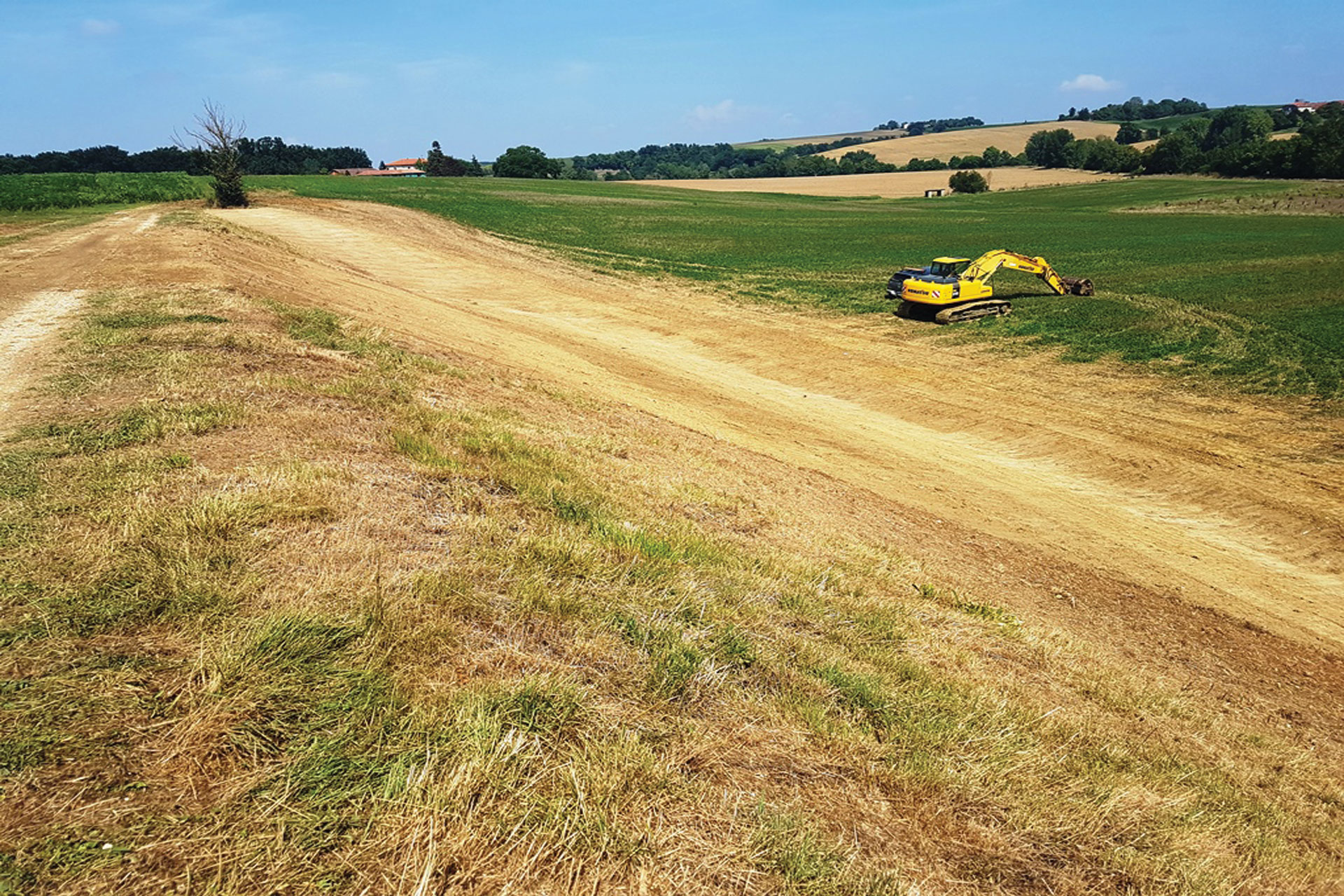 Terrassement Brugnens 32-travaux Truilhé TP