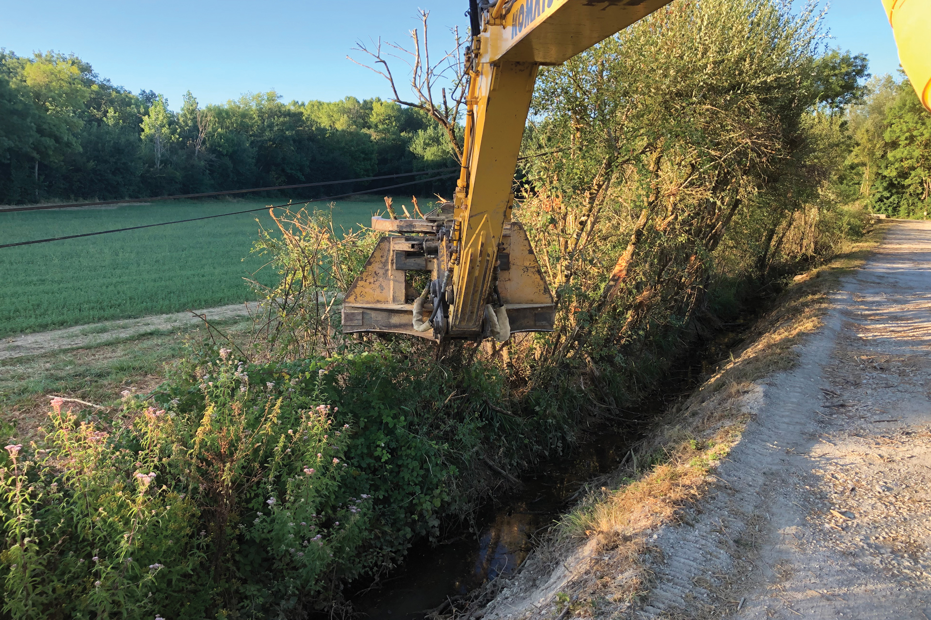 entretien cours d'eau Touget 32