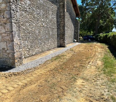 Travaux Drainage Terrain Touget 32430 Gers